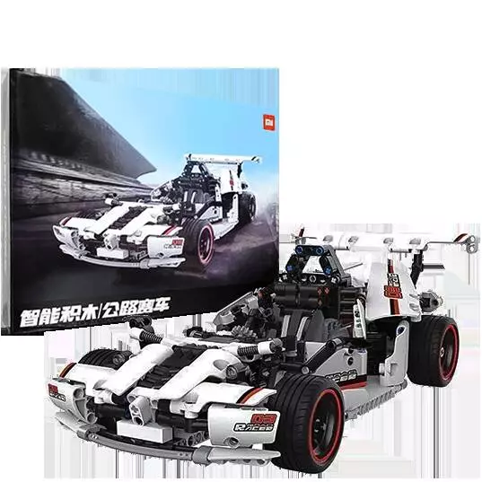 Конструктор электромеханический Xiaomi MITU Smart Building Blocks Road Racing (GLSC01IQI) White (Белый)