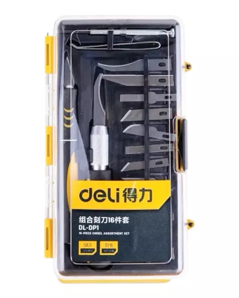 Набор многофункциональных ножей Xiaomi Deli Utility Knife DL-DP1 Black (Черный)
