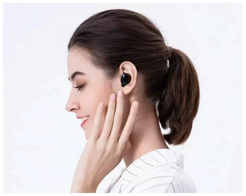 Беспроводные наушники Xiaomi True Wireless Earbuds Basic 2S Black (Черный) EU Беспроводные наушники Xiaomi True Wireless Earbuds Basic 2S Black (Черный) EU
