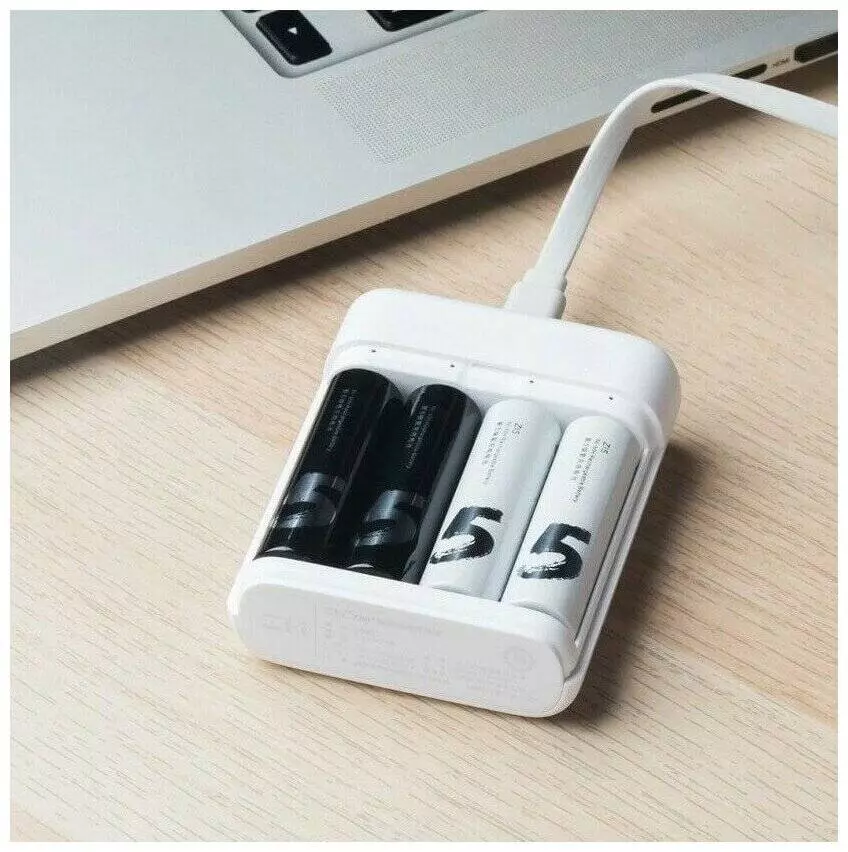 Зарядное устройство ZMI ZI5/ZI7 AA/AAA Ni-MH USB Battery Charger PB401 Зарядное устройство ZMI ZI5/ZI7 AA/AAA Ni-MH USB Battery Charger PB401