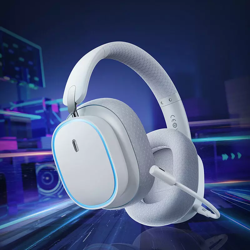 Беспроводные игровые беспроводные Baseus AeQur GH02 White (Белый) Беспроводные игровые беспроводные Baseus AeQur GH02 White (Белый)