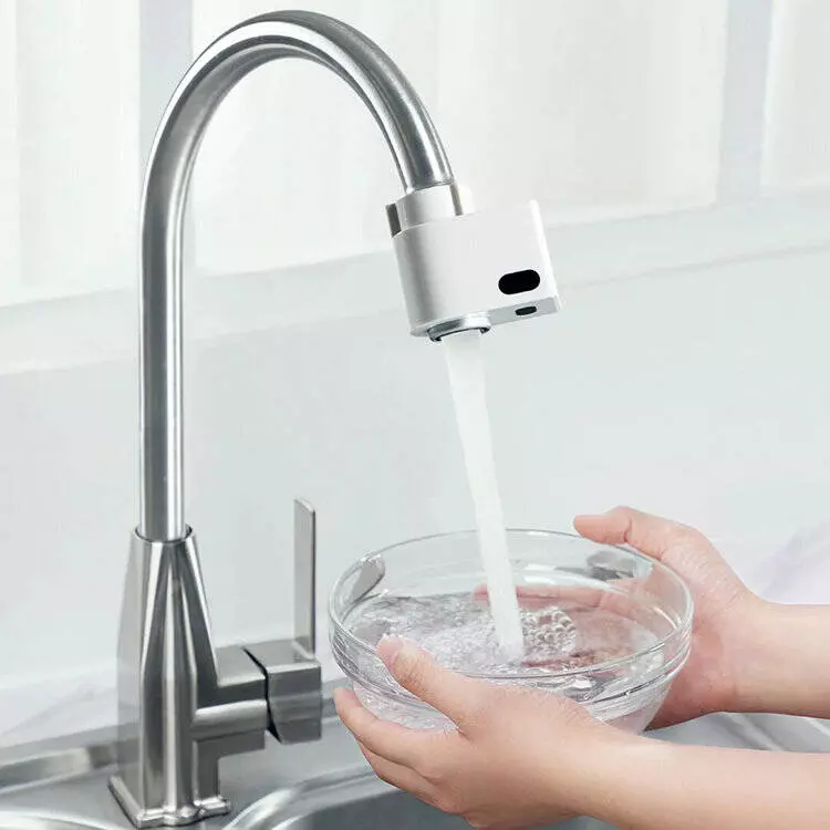 Насадка на крана водосберегающая Xiaomi Smartda Induction Home Water Sensor (HD-ZNJSQ-06) White (Белый) Насадка на крана водосберегающая Xiaomi Smartda Induction Home Water Sensor (HD-ZNJSQ-06) White (Белый)