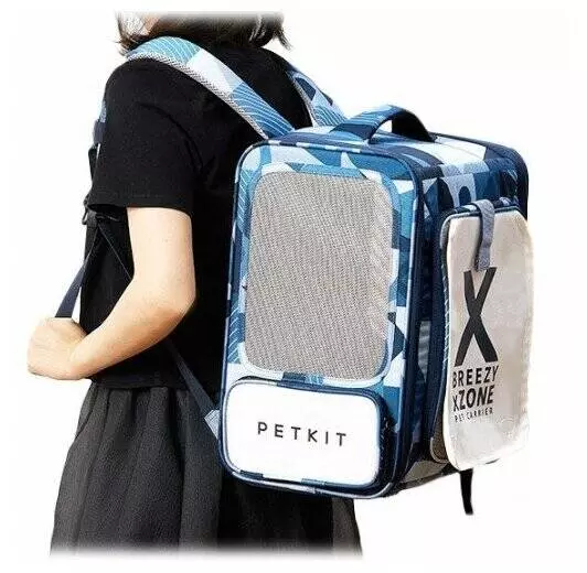 Рюкзак-переноска для кошек Petkit Outdoor X-Zone Cat Backpack Blue (Синий) CN Рюкзак-переноска для кошек Petkit Outdoor X-Zone Cat Backpack Blue (Синий) CN