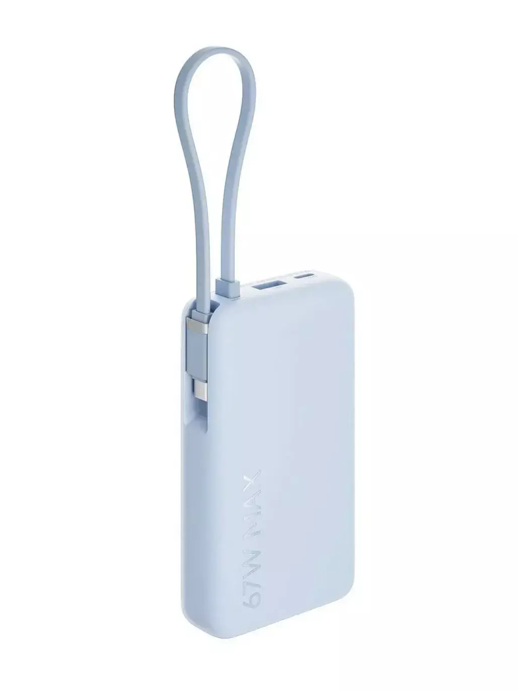 Внешний аккумулятор Xiaomi Mi Power Bank With Cable USB-C 20000mAh 67W (PB2067) Light Blue (Светло-синий) CN Внешний аккумулятор Xiaomi Mi Power Bank With Cable USB-C 20000mAh 67W (PB2067) Light Blue (Светло-синий) CN