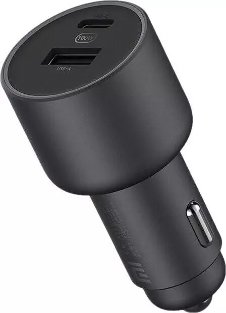 Автомобильное зарядное устройство Xiaomi Car Charger Fast Charging Version 1А1С 100W (CC007ZM) Black (Черный) Автомобильное зарядное устройство Xiaomi Car Charger Fast Charging Version 1А1С 100W (CC007ZM) Black (Черный)