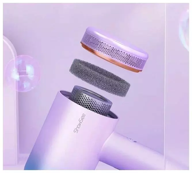 Фен Xiaomi Showsee Hair Dryer Star Shining A8-V Purple (Фиолетовый) Фен Xiaomi Showsee Hair Dryer Star Shining A8-V Purple (Фиолетовый)