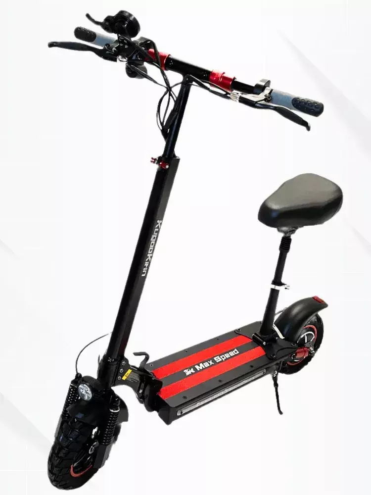 Электросамокат Kugoo MaxSpeed рестайлинг 600W JILONG Black (Черный)