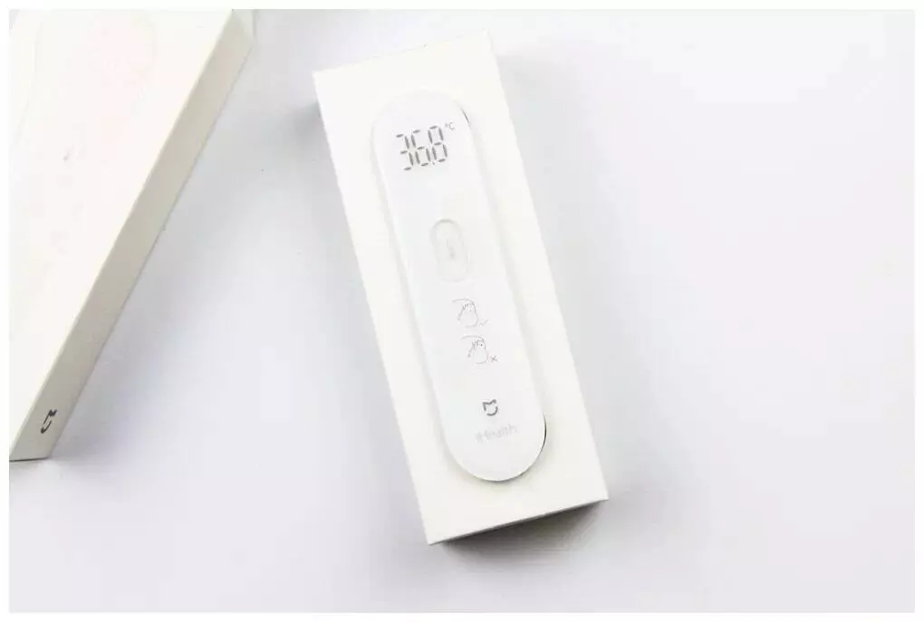 Бесконтактный термометр Xiaomi iHealth Meter Thermometer White (Белый) Бесконтактный термометр Xiaomi iHealth Meter Thermometer White (Белый)