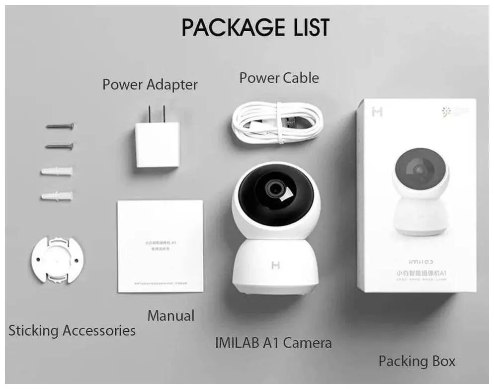 IP камера Xiaomi IMILAB Home Security Camera A1 (CMSXJ19E) White (Белый) IP камера Xiaomi IMILAB Home Security Camera A1 (CMSXJ19E) White (Белый)