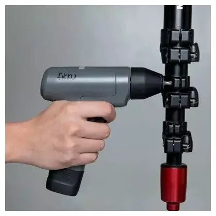 Портативная дрель AKKU Brushless Dual Speed Electric Drill AK701-TZ Gray (Серый)