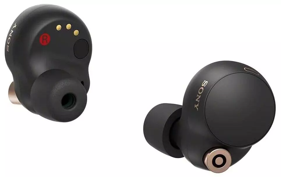 Беспроводные наушники с шумоподавлением Sony WF-1000XM4 Black (Черный) CN Беспроводные наушники с шумоподавлением Sony WF-1000XM4 Black (Черный) CN