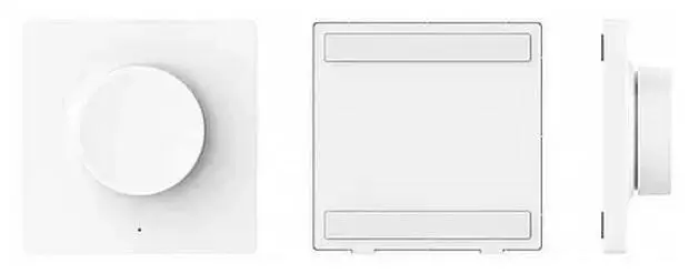 Диммер Yeelight Bluetooth Wireless Switch (YLKG08YL) White (Белый) Диммер Yeelight Bluetooth Wireless Switch (YLKG08YL) White (Белый)
