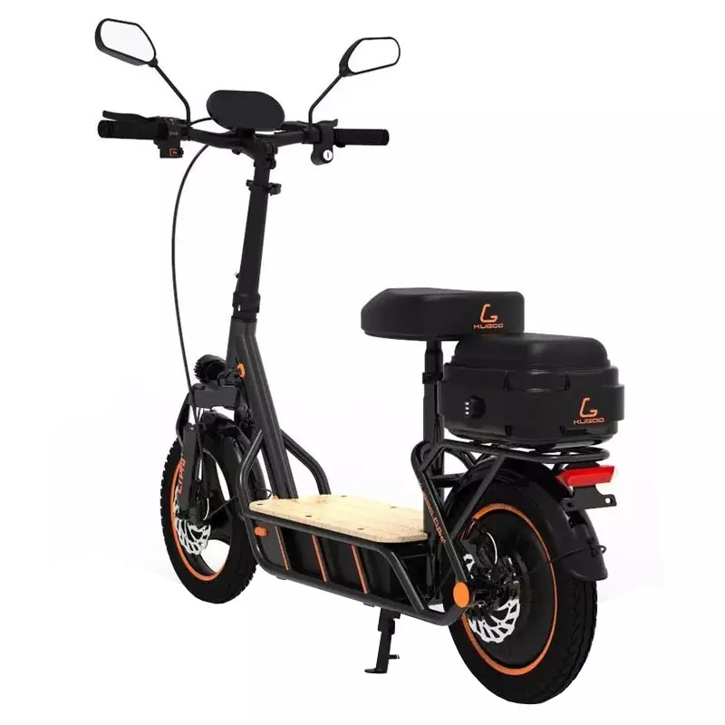 Электросамокат Kugoo C1 pro plus Black (Черный)