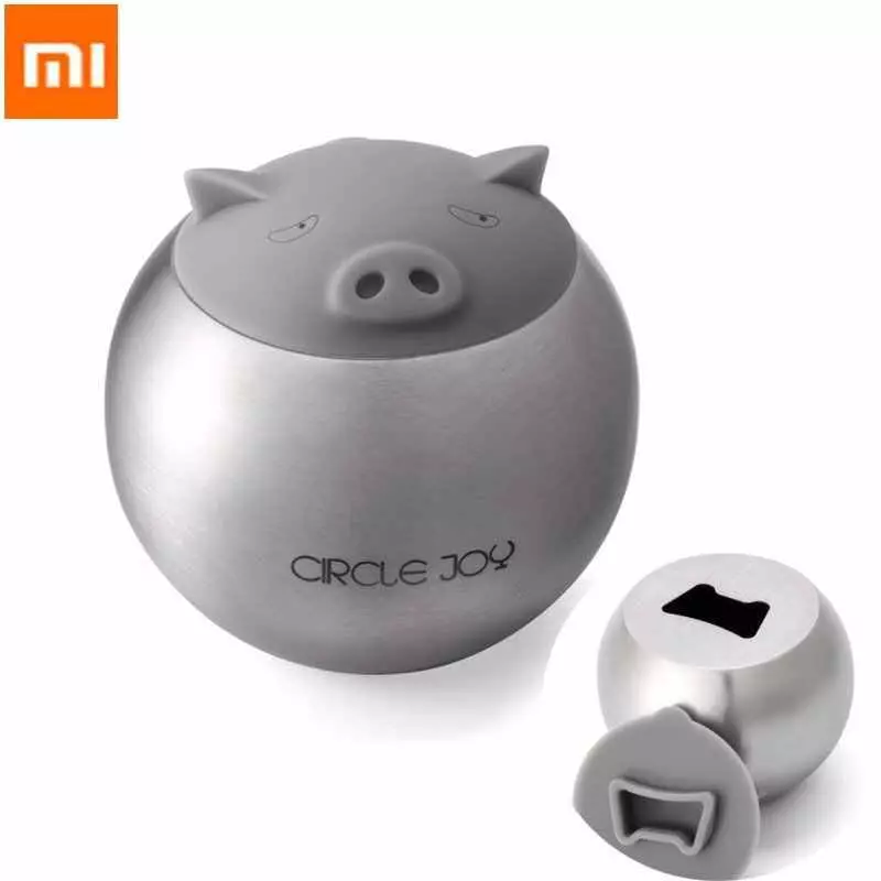 Открывалка для бутылок Circle Joy Piggy Bottle Opener CJ-KP01 Silver (Серебристый)