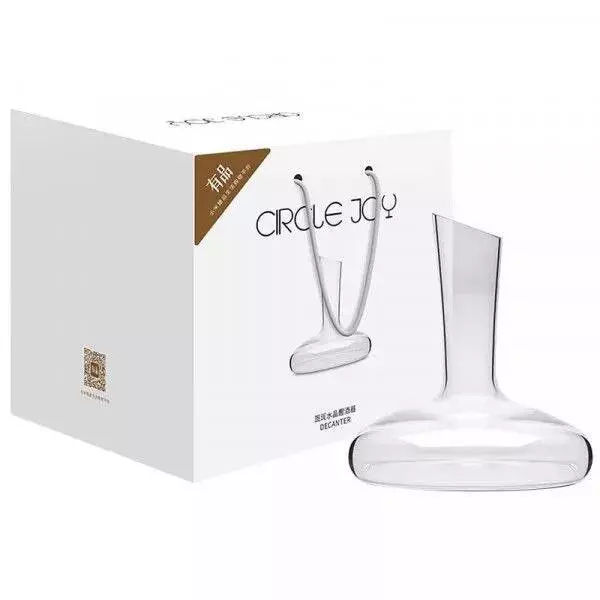 Декантер для вина Circle Joy Crystal Clear (Прозрачный) Декантер для вина Circle Joy Crystal Clear (Прозрачный)