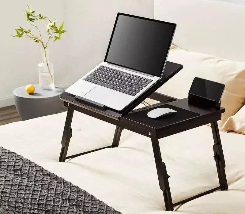 Складной стол-подставка Xiaomi IZW Orange House Multifunctional Folding Computer Desk (CSMJ8742) Black (Черный) Складной стол-подставка Xiaomi IZW Orange House Multifunctional Folding Computer Desk (CSMJ8742) Black (Черный)