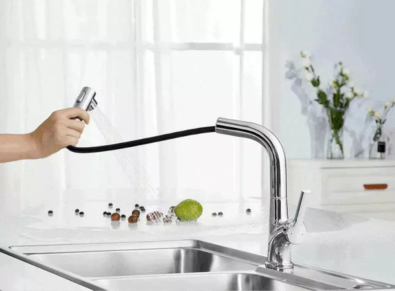 Смеситель с выдвижным изливом Xiaomi Diiib Large White Removable Kitchen Faucet (DXCF005) Silver (Серебристый) Смеситель с выдвижным изливом Xiaomi Diiib Large White Removable Kitchen Faucet (DXCF005) Silver (Серебристый)