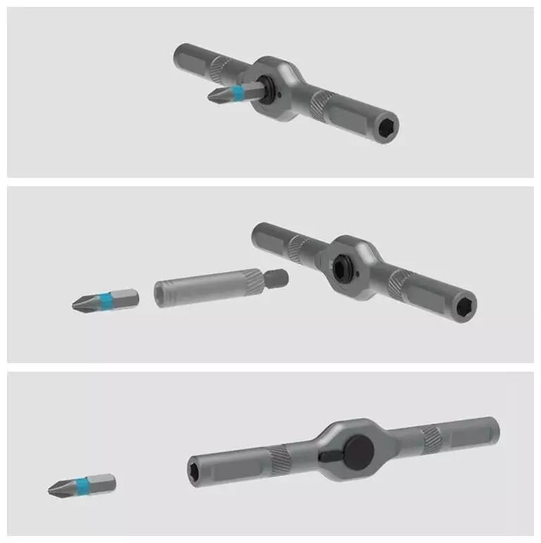 Набор инструментов Xiaomi Mijia DUKA 24 In 1 RS1 Multipurpose Ratchet Screwdriver Set (24 предм.) Black (Черный) Набор инструментов Xiaomi Mijia DUKA 24 In 1 RS1 Multipurpose Ratchet Screwdriver Set (24 предм.) Black (Черный)