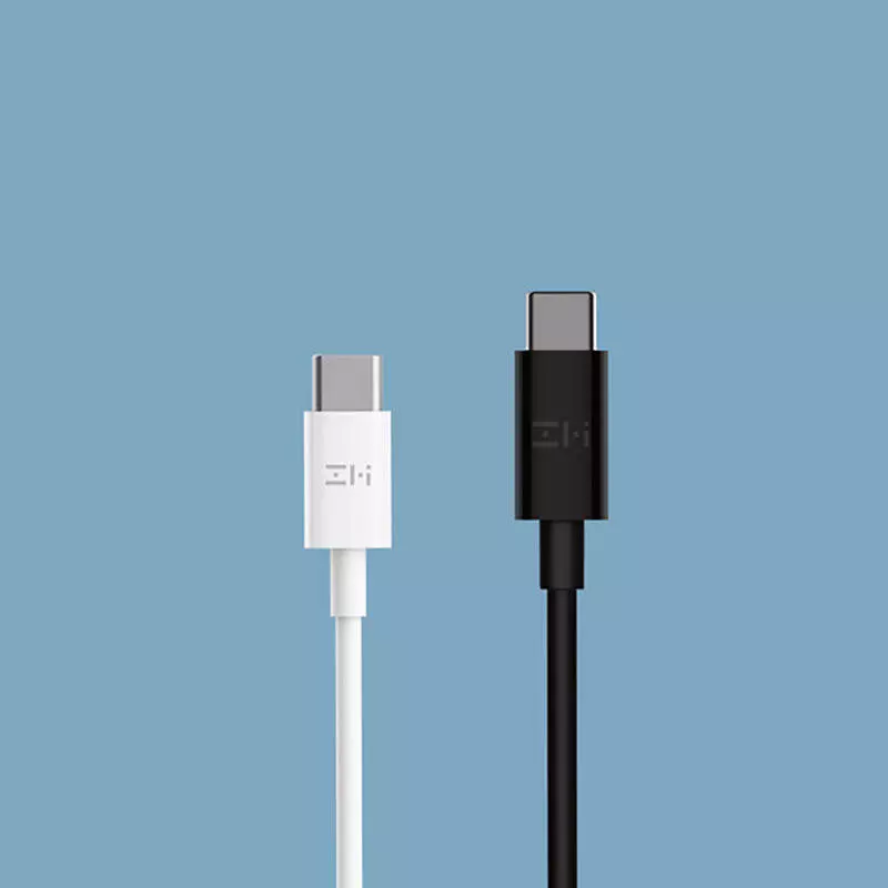 Кабель ZMI Type-C/Type-C 100cm 60W (AL307) White (Белый) Кабель ZMI Type-C/Type-C 100cm 60W (AL307) White (Белый)