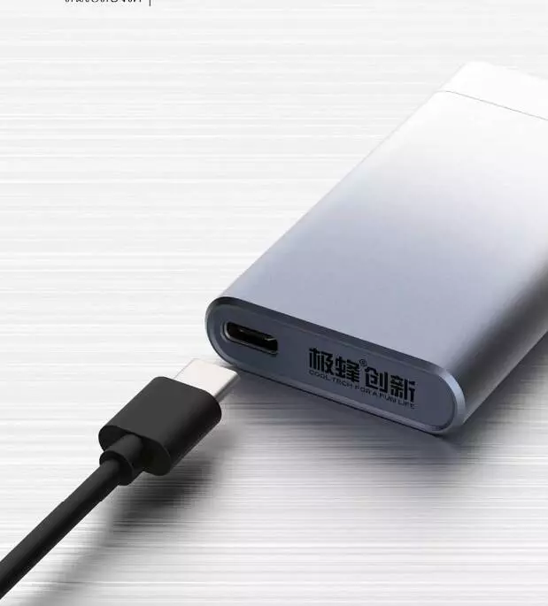 Электронная зажигалка Beebest Arc Charging Lighter L400 Gray (Серый) Электронная зажигалка Beebest Arc Charging Lighter L400 Gray (Серый)