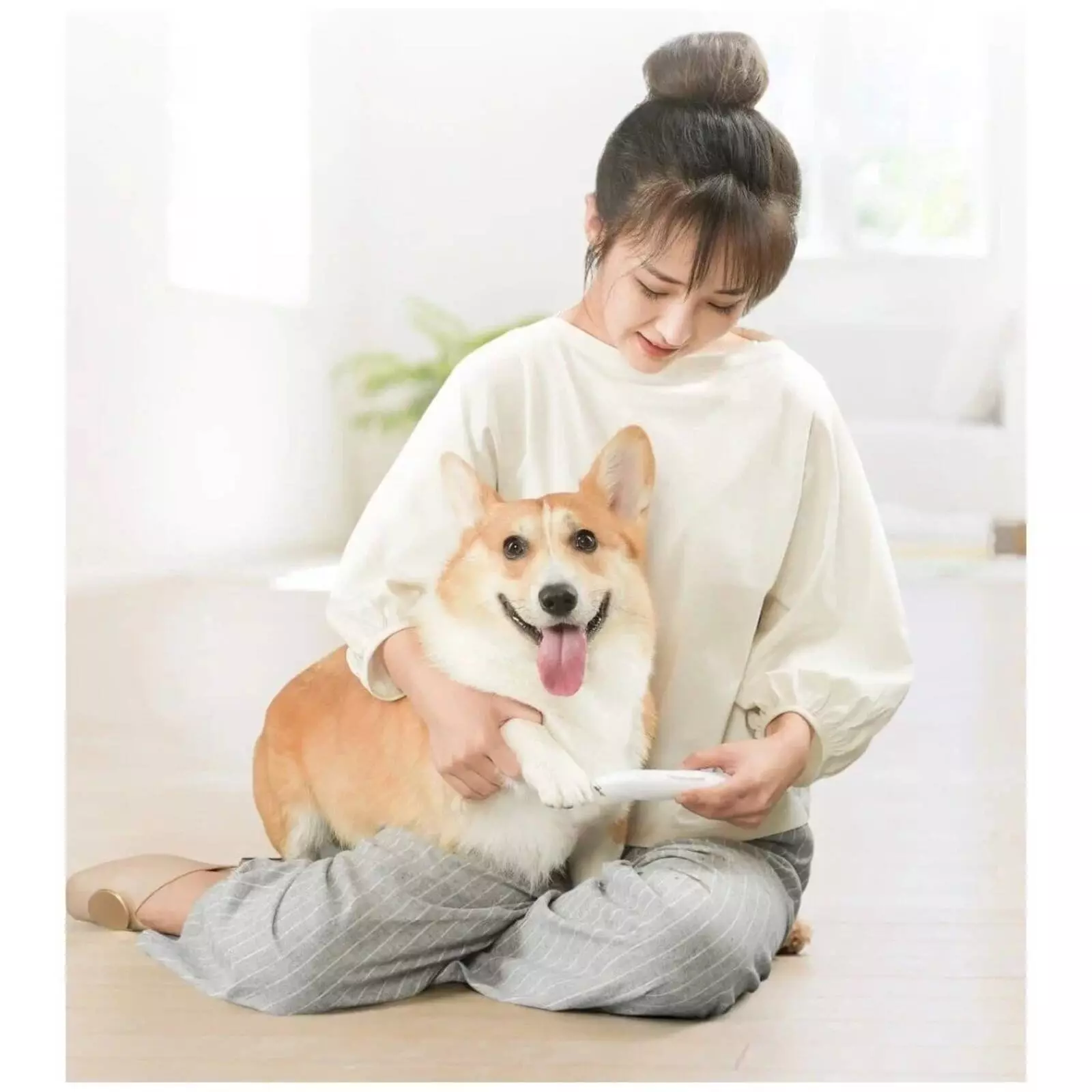 Триммер для животных Xiaomi Pawbby Pet Small Area Clippers White (Белый)