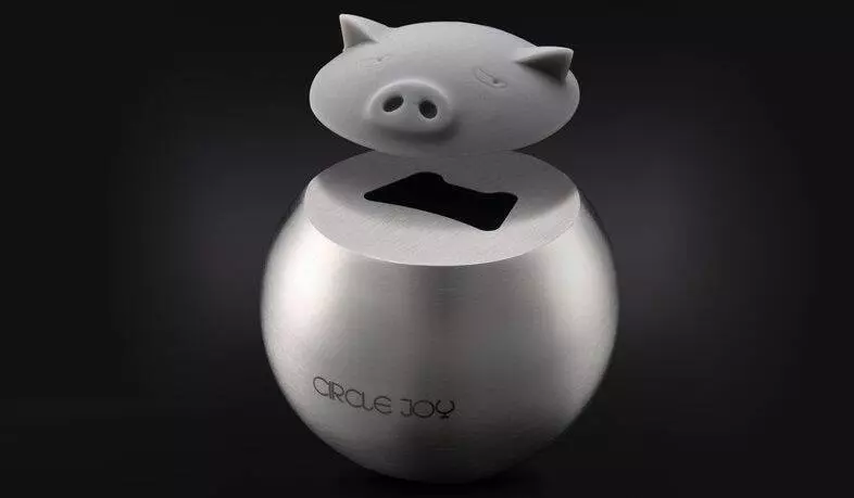 Открывалка для бутылок Circle Joy Piggy Bottle Opener CJ-KP01 Silver (Серебристый)