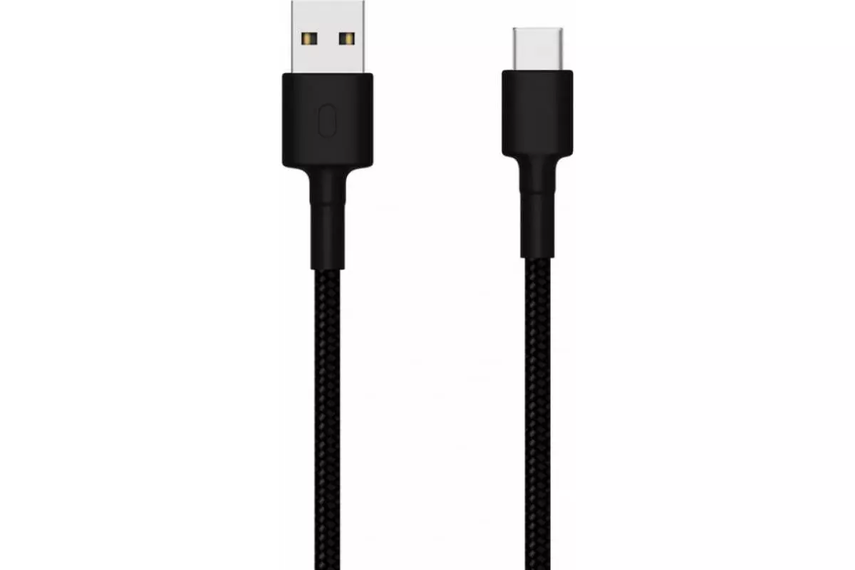 Кабель Xiaomi Type-C - USB 1m (SJX10ZM) Black (Черный) Кабель Xiaomi Type-C - USB 1m (SJX10ZM) Black (Черный)