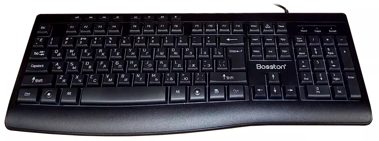 Клавиатура проводная игровая Bosston X18D (Русские буквы) Клавиатура проводная игровая Bosston X18D (Русские буквы)