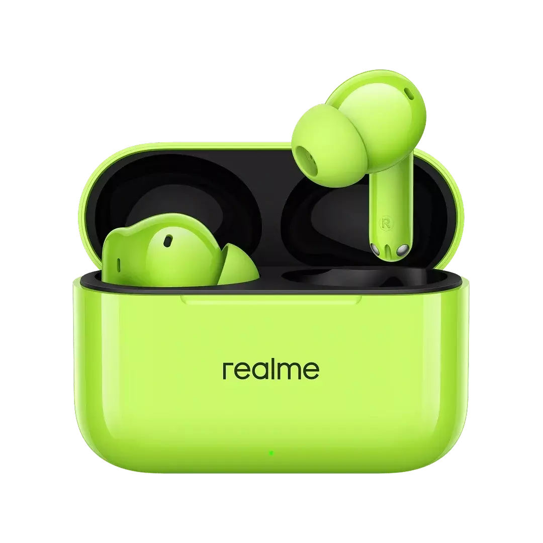 Беспроводные наушники RealMe T200 (RMA2410) Green (Зеленый) Беспроводные наушники RealMe T200 (RMA2410) Green (Зеленый)
