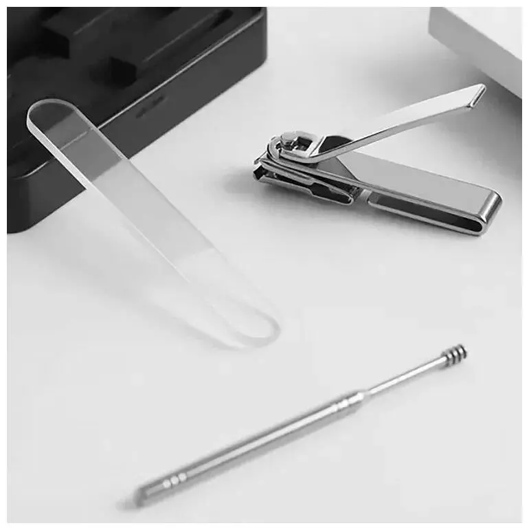 Маникюрный набор HuoHou Fire Splash Nail Clippers Set 4 (4 предмета) (HU0210) Black (Черный) Маникюрный набор HuoHou Fire Splash Nail Clippers Set 4 (4 предмета) (HU0210) Black (Черный)