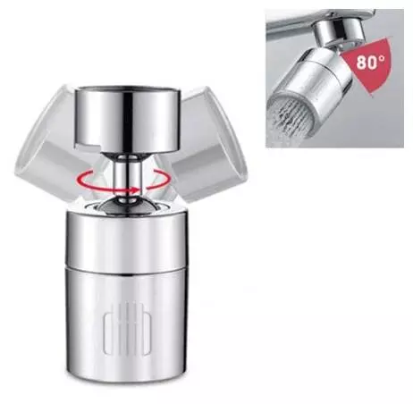Насадка аэратор на крана diiib Dual Function Faucet Bubbler (DXSZ001-1) Silver (Серебристый) Насадка аэратор на крана diiib Dual Function Faucet Bubbler (DXSZ001-1) Silver (Серебристый)