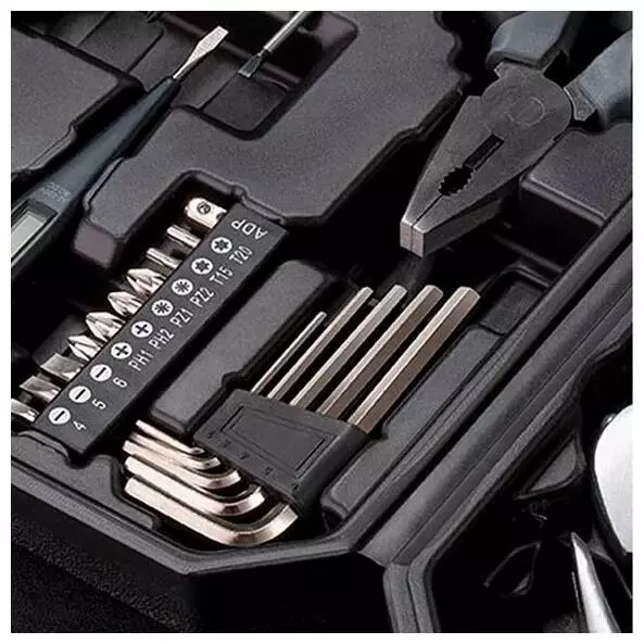 Набор инструментов Jiuxun Tools 60 in 1 Daily Life Kit (60 предм.) Black (Черный) Набор инструментов Jiuxun Tools 60 in 1 Daily Life Kit (60 предм.) Black (Черный)