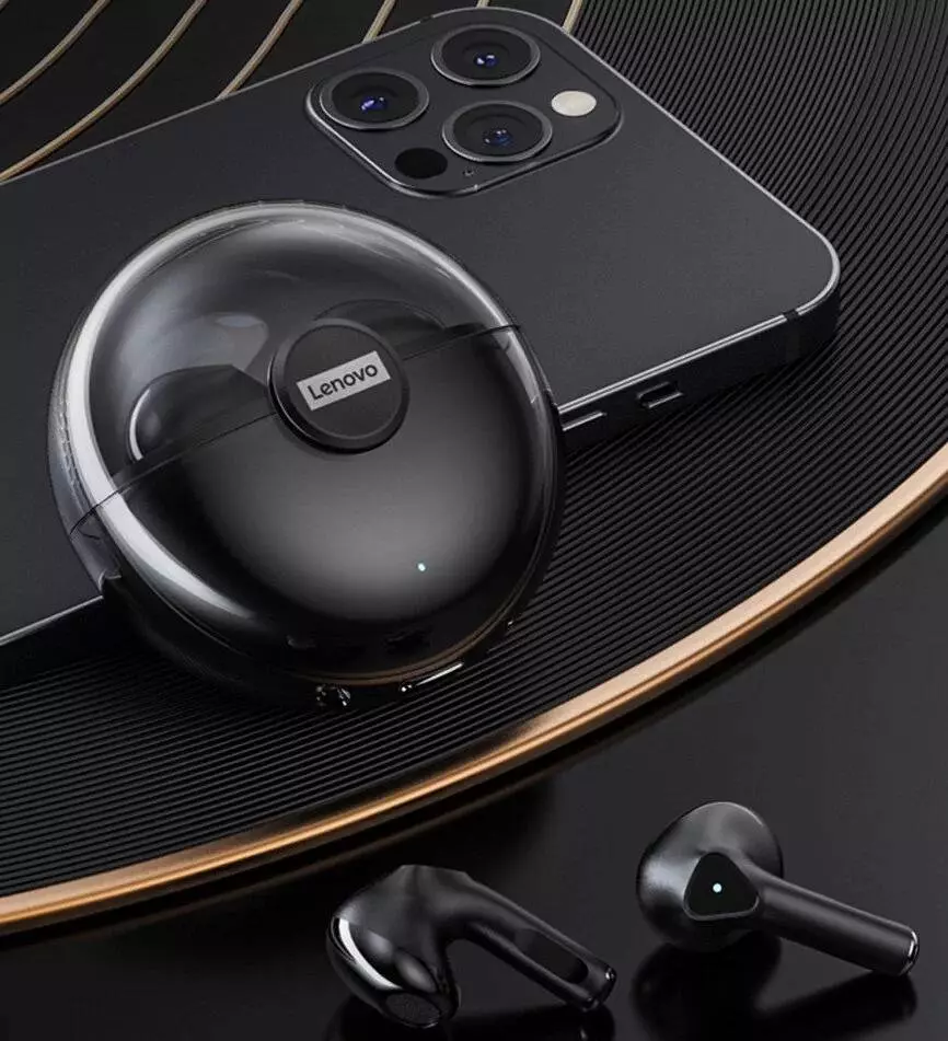 Беспроводные наушники Lenovo LP80 Black (Черный) Global Version