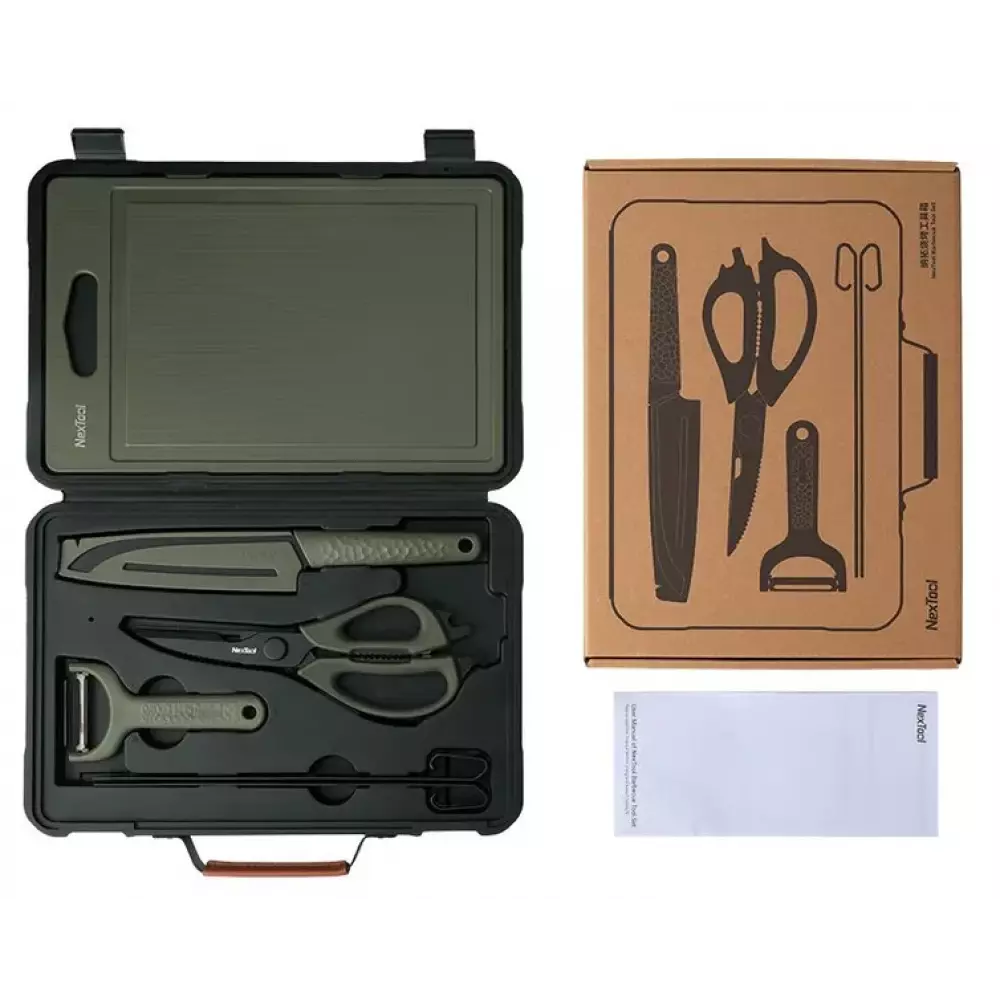 Набор приборов для барбекю Xiaomi Nextool Barbecue Tool Set 6 в 1 (NE20261) Набор приборов для барбекю Xiaomi Nextool Barbecue Tool Set 6 в 1 (NE20261)