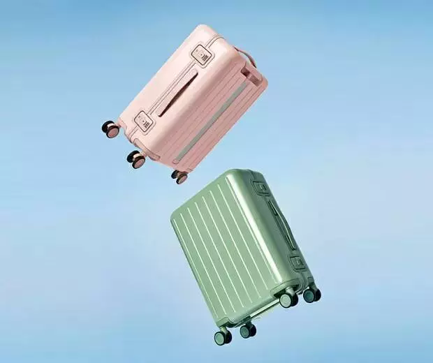 Чемодан NINETYGO Manhattan Luggage 20" Green (Зеленый) Чемодан NINETYGO Manhattan Luggage 20" Green (Зеленый)