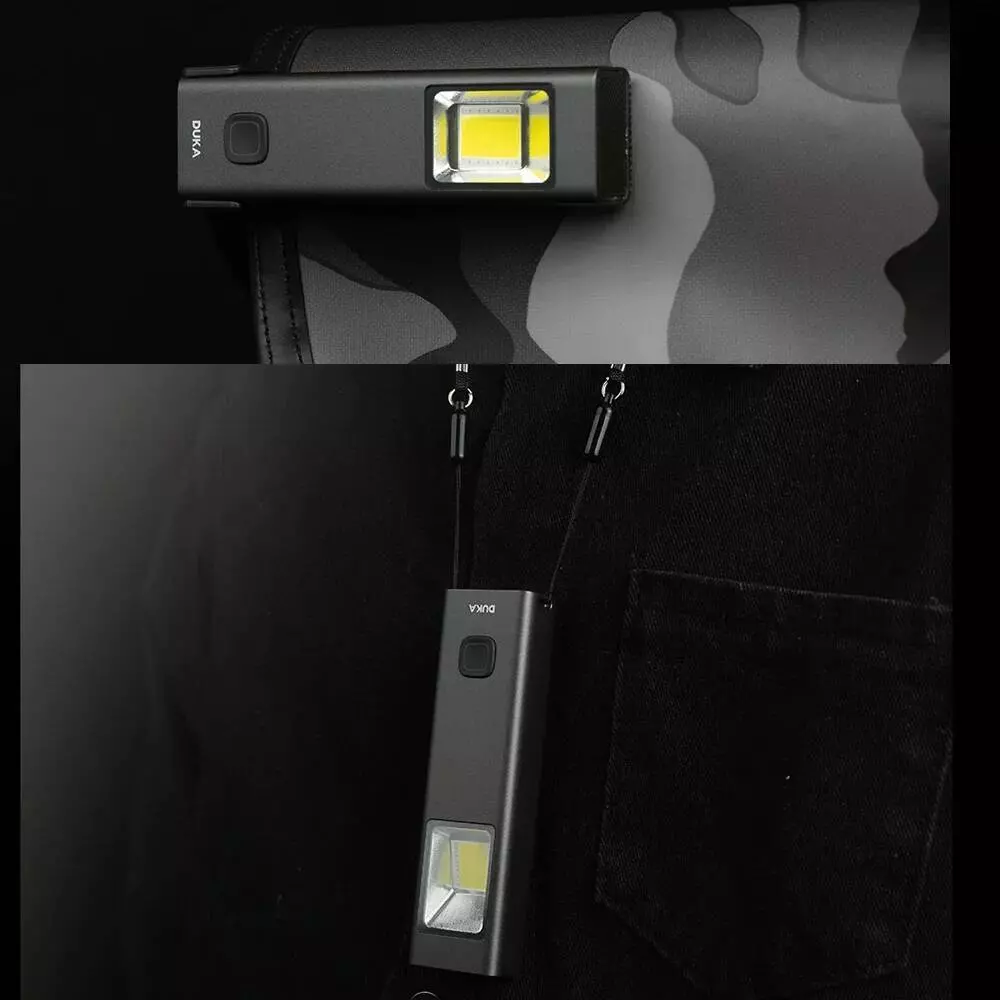 Многофункциональный фонарь Xiaomi Duka FL1 Gray (Серый) Многофункциональный фонарь Xiaomi Duka FL1 Gray (Серый)
