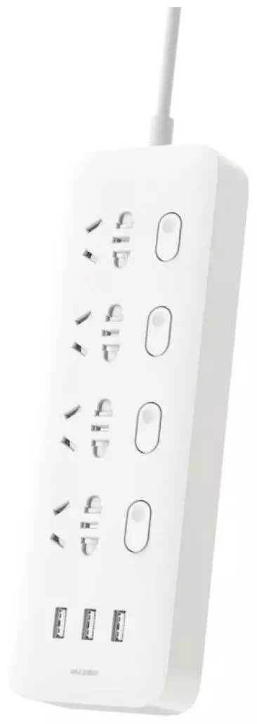 Удлинитель Xiaomi MiJia Intelligent Power Strip 4 (MJSWSKCXB-01QM) 1.8 м Удлинитель Xiaomi MiJia Intelligent Power Strip 4 (MJSWSKCXB-01QM) 1.8 м