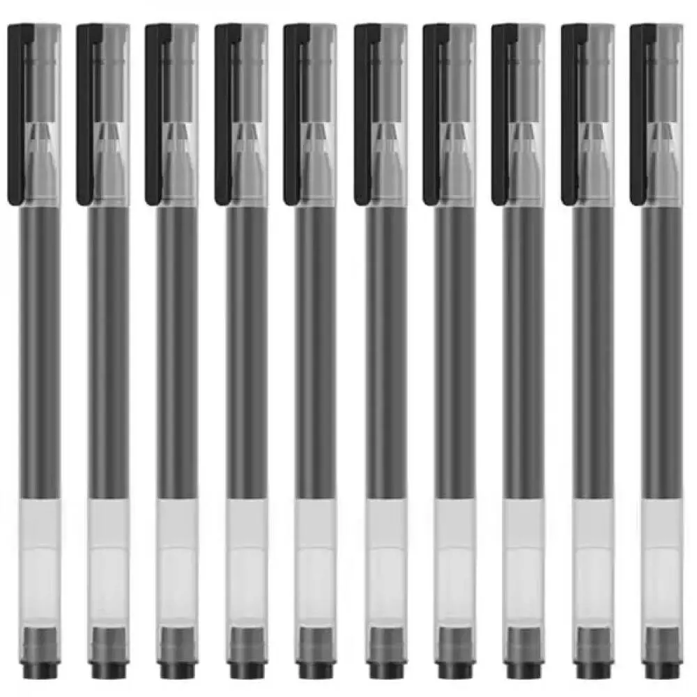 Набор гелевых ручек Xiaomi Jumbo Gel Ink Pen (MJZXB02WC) (10 шт) Black (Черный) Набор гелевых ручек Xiaomi Jumbo Gel Ink Pen (MJZXB02WC) (10 шт) Black (Черный)