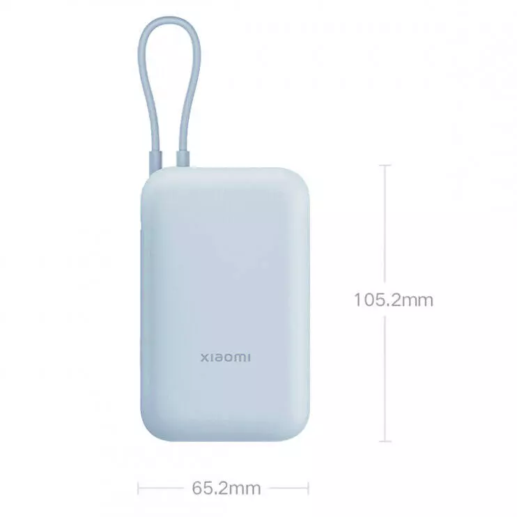 Внешний аккумулятор Xiaomi Power Bank With Cable USB-C 10000mAh Pocket Version (P15ZM) Blue (Синий) Внешний аккумулятор Xiaomi Power Bank With Cable USB-C 10000mAh Pocket Version (P15ZM) Blue (Синий)