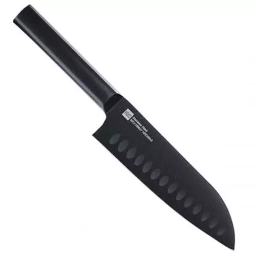 Набор ножей X50 Cr Mo V 15 Huo Hou Heat Cool Black Non-stick Knife Set (4 ножа + подставка) Black (Черный) CN Набор ножей X50 Cr Mo V 15 Huo Hou Heat Cool Black Non-stick Knife Set (4 ножа + подставка) Black (Черный) CN