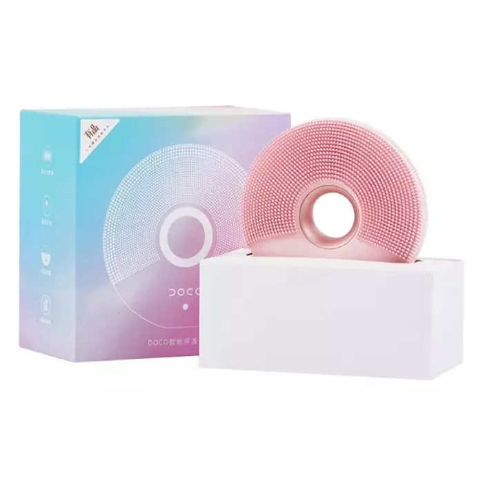 Массажер для лица с ультразвуковой очисткой Xiaomi DOCO Smart Sonic V001 Pink (Розовый) Массажер для лица с ультразвуковой очисткой Xiaomi DOCO Smart Sonic V001 Pink (Розовый)