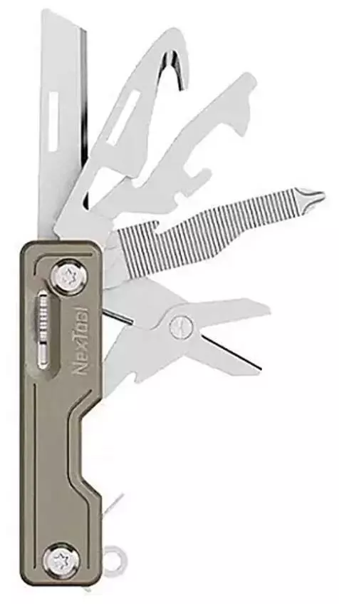 Мультитул NexTool Multifunctional Mini Knife (NE20100) (10 функций) Khaki (Хаки) Мультитул NexTool Multifunctional Mini Knife (NE20100) (10 функций) Khaki (Хаки)