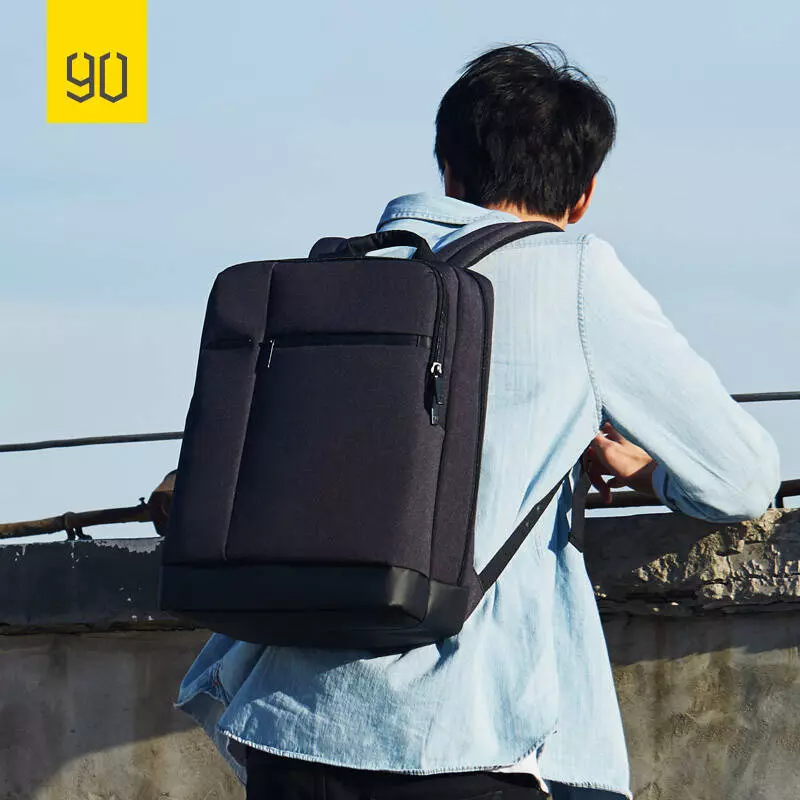 Рюкзак Xiaomi RunMi 90 Points Classic Business Backpack Black (Черный)