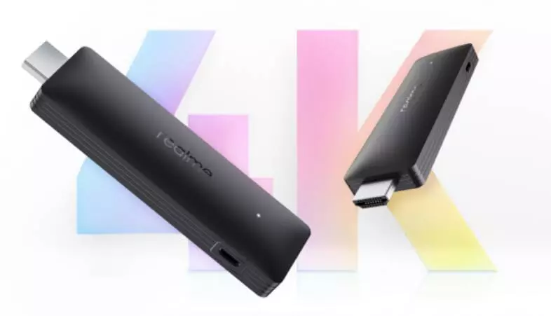 ТВ-приставка Realme 4K Google TV Stick Black (Черный) Global Version ТВ-приставка Realme 4K Google TV Stick Black (Черный) Global Version