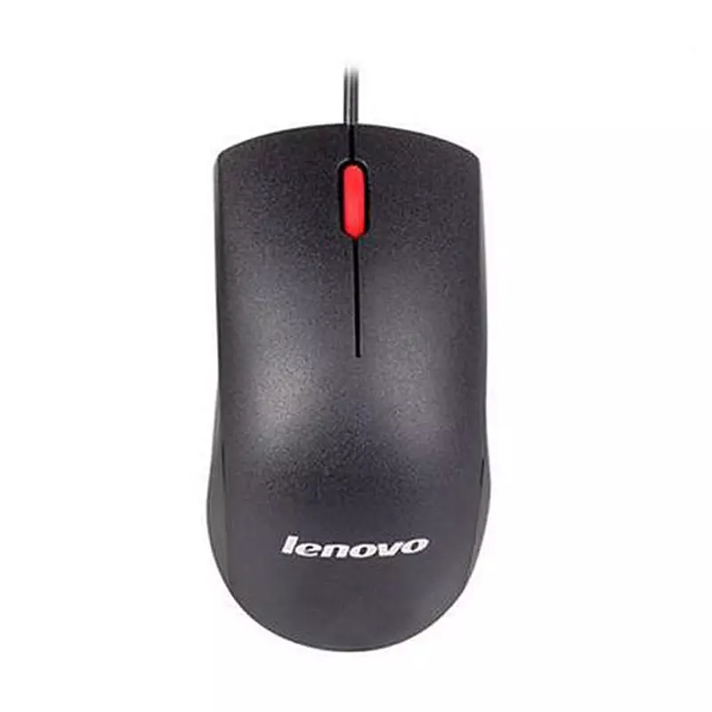 Проводная мышь Lenovo Big Red Dot Cable Mouse M120 Pro Black (Черный)