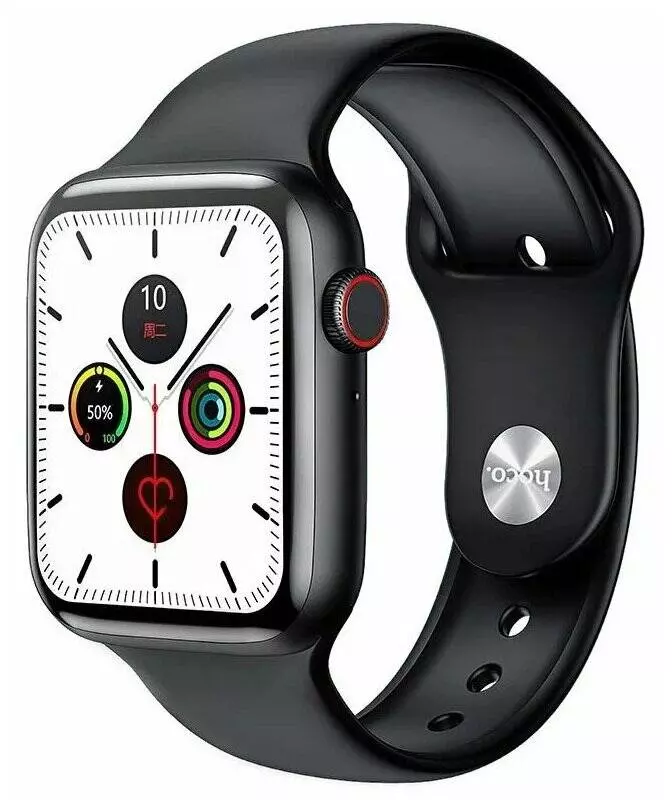 Умные часы Hoco Y5 Smart Watch Black (Черный) Global Version Умные часы Hoco Y5 Smart Watch Black (Черный) Global Version