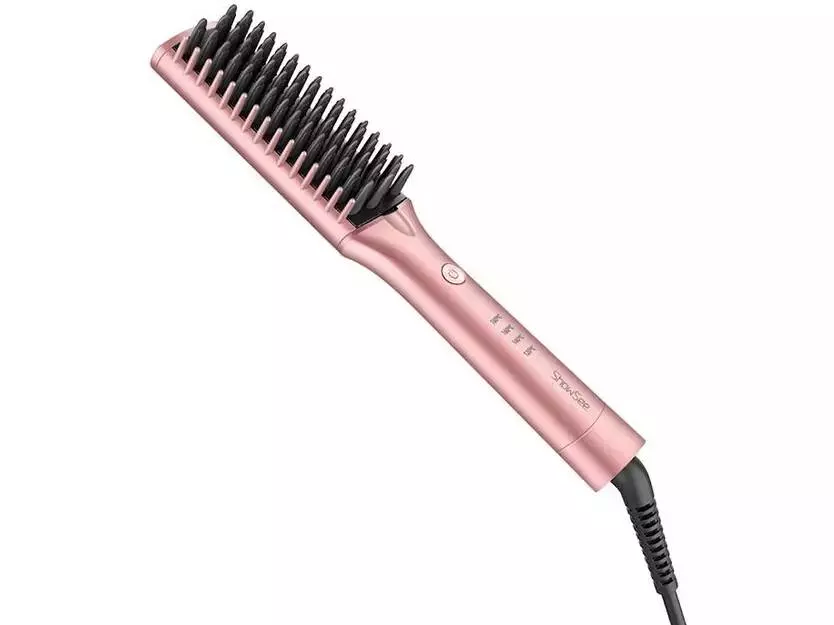 Стайлер Xiaomi ShowSee Straight Hair Comb E1-P Pink (Розовый) Стайлер Xiaomi ShowSee Straight Hair Comb E1-P Pink (Розовый)