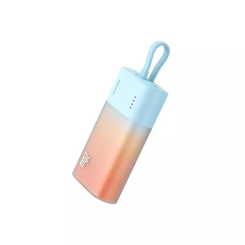Внешний аккумулятор Baseus With Cable 5200mAh 20W Pocket Version Type-C Blue (Голубой) Внешний аккумулятор Baseus With Cable 5200mAh 20W Pocket Version Type-C Blue (Голубой)
