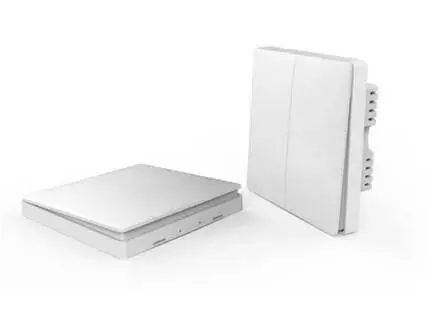 Выключатель двухклавишный Aqara Smart Light Control (QBKG03LM) White (Белый)