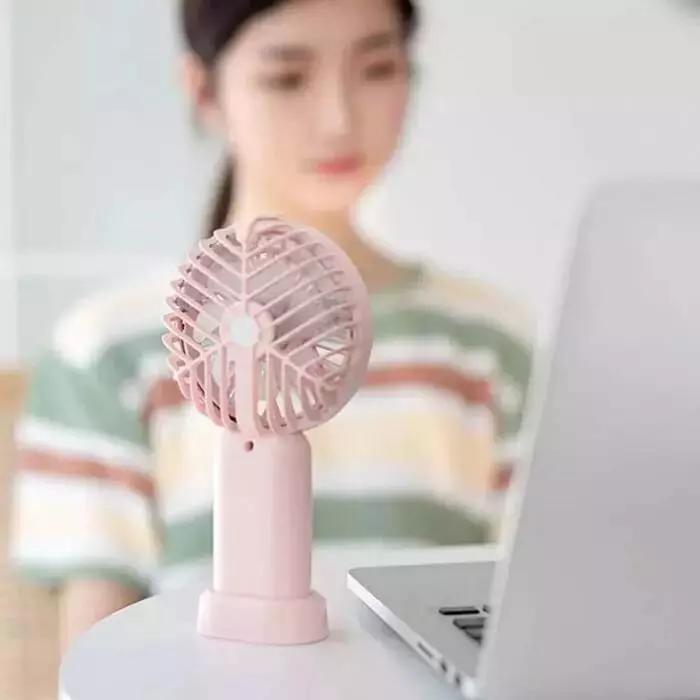 Портативный вентилятор Doco HF001 Pink (Розовый) Портативный вентилятор Doco HF001 Pink (Розовый)